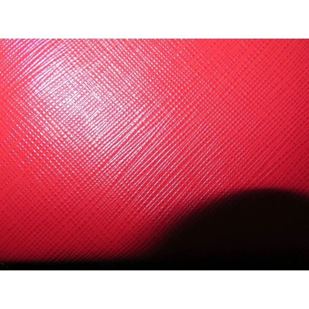 Salvatore Ferragamo Vara Bow Embellished Italian Leather Zip around wallet 100% - Picture 4 of 10